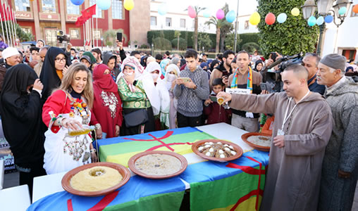 Célébration du nouvel an amazigh Yennayer autour de plats traditionnels au Maroc